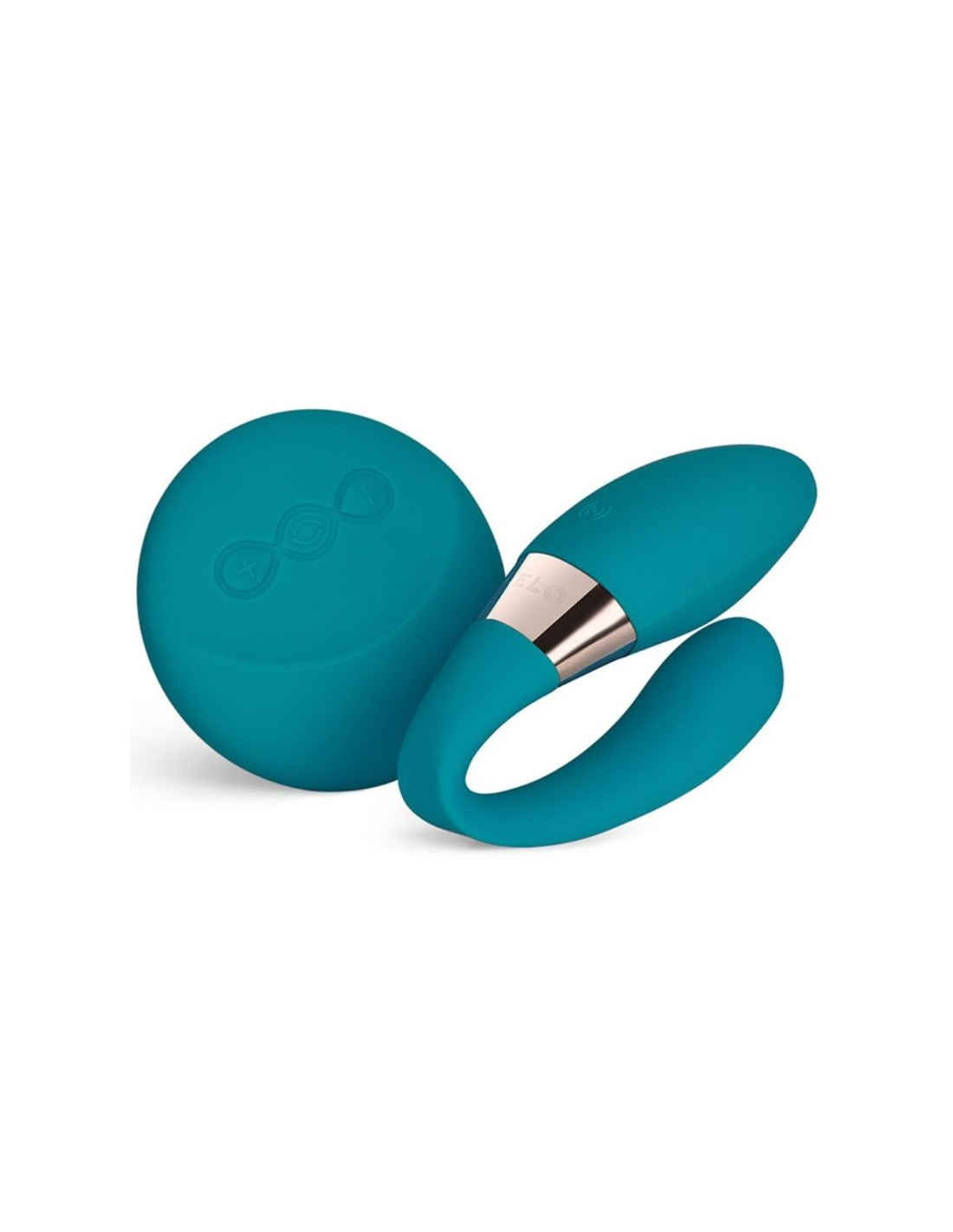 LELO TIANI DUO Vibrating Couples Massager, Ocean Blue